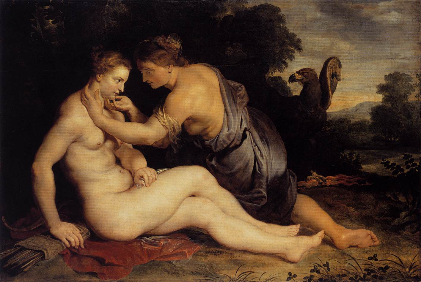 Jupiter And Callisto by Peter Paul Rubens, 1613